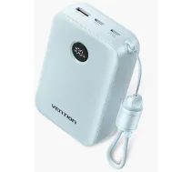 Vention Power Bank akumulators FKBL0-C, 20000mAh, 3.85V, 22.5W, 2xUSB Type-C, 1xUSB Type-A, 2 ierīces, zils (FKBL0-C)
