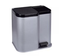 Curver 0804027491 Atkritumu pedДЃДјspainis, 15+7L, sudrabs, plastmasa (0804027491)