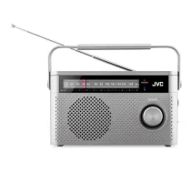 Jvc RA-E315G Portatīvais radio, 100mm, 230mm, 138mm, 720g, teleskopiskā antena, FM, Bluetooth, 5W, akumulatora darbība (RA-E315G)