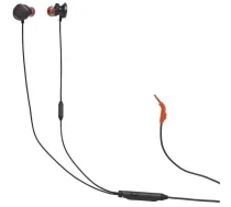 JBL Quantum 50 vadu iekšausu spēļu austiņas JBLQUANTUM50BLK, 8.6mm, 20-20000Hz, 97dB, 16Ω, 1.2m, melnas (JBLQUANTUM50BLK)