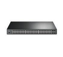 52-port Gigabit L2+ pārvaldāms slēdzis ar 48-portu PoE+, TP-Link, SG3452P, 48× 10/100/1000 Mbps PoE+ RJ45 Ports, 4× Gigabit SFP Slots, Rackmountable (TL-SG3452P)