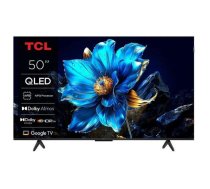 Tcl televizors 50T69C 50" 4K Ultra HD, LCD, PPI 3400, 3 HDMI, 1 USB, Wi-Fi, Smart TV, melns (50T69C)
