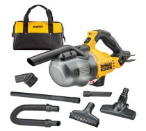 DeWalt DCV501LN-XJ akumulatora putekļu sūcējs celtniecības un darbnīcas tīrīšanai 18V HEPA filtrs L klase 0.75L bez akumulatora un lādētāja Melns Dzeltens (DCV501LN-XJ)