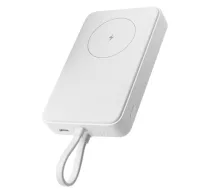 Kompakts bezvadu ārējais uzlādes akumulators ar ātrās uzlādes funkciju 5900 mAh 33W USB-C 24 pin Balts BHR9822GL Xiaomi (BHR9822GL)