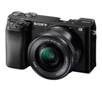 Sony ILCE-6100 bezspoguļa kamera, ILCE6100AKB.CEC, 24,2 MP, 6000 x 4000 pikseļi, 16-50 mm objektīvs, melns (ILCE6100AKB.CEC)