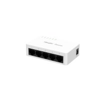 Ruijie RG-ES08G-L 8 portu Gigabit slēdzis, 10/100/1000 Mbps, 16 Gbps, 4kV, bez PoE, balts (RG-ES08G-L)