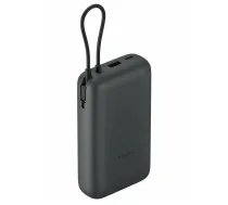 Kompakts ārējais uzlādes akumulators ar ātrās uzlādes funkciju 20000 mAh 22.5 W USB-C PD / USB 2.0 Tumši pelēks BHR9740GL Xiaomi (BHR9740GL)