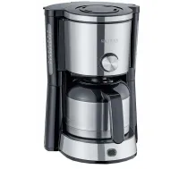 Severin KA 4845 filtru kafijas automāts, 8 tases, 1L, 1000W, melns/nerūsējošais tērauds, automātiska izslēgšanās (KA 4845)
