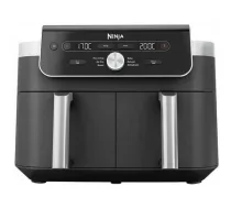 Ninja aerogrils DZ901EU, 2470 W, 9.5 l, 40 - 240 °C, Dual Zone XL, termostats, nelīpošais pārklājums (DZ901EU)