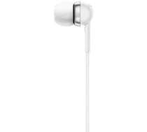 Sennheiser austiņas CX 80U 800151, 28 Ω, 17-20 kHz, 119 dB, USB-C, 1.2 m, 9.7 mm, balts, ar mikrofonu, ieliekamās, vadu (800151)