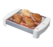 Jata TT587, horizontālais tosters, 400 W, 230 V, nerūsējošais tērauds, noņemams drupatu režģis, vienpusēja grauzdēšana (TT587)
