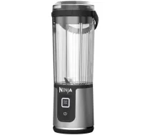 Ninja BC151EUBK bezvadu blenderis, 0.53L, 144W, USB-C, ledus drupināšana, melns/sudrabs (BC151EUBK)