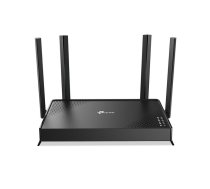 TP-Link Archer BE220 bezvadu maršrutētājs Wi-Fi 7 Dual-Band līdz 3600 Mbps EasyMesh HomeShield 4× antenas 1× WAN 4× LAN Gigabit Melns (ARCHER BE220)