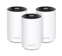 AXE5400 Tri-Band Mesh Wi-Fi 6E sistēma, TP-Link, DECO XE75(2-PACK), 5400 Mbps, 4 antenas, 3× Gigabit Ports (DECO XE75(2-PACK))