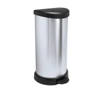 PedДЃДјspainis metalizД“ts Deco Bin 40L sudraba (0802150582)