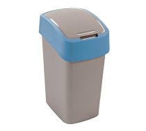 Atkritumu spainis Flip Bin 9L sudraba/zils (0802170734)