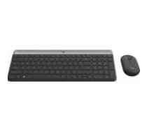 Logitech MK470 Combo (Nordic) Graphite klaviatūra