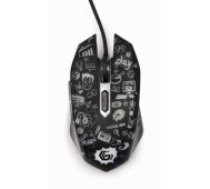 Gembird MUS-6B-GRAFIX-01 Black datorpele