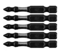 NEO Neo Screwdriver bit (Impact bits S2, 50 mm, PH1 - 5 pieces). Aksesuārs