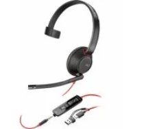 Poly Blackwire 5210 Monaural USB-C/ A+3.5mm austiņas