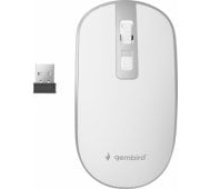 Gembird MUSW-4B-05 White/ Silver datorpele