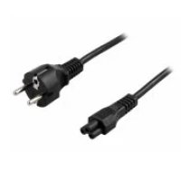 Deltaco Power cord CEE 7/ 7 - IEC C5 0.5m black aksesuārs