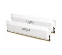 Crucial Pro White 32GB DDR5 6400MHz DIMM CP2K16G64C32U5W operatīvā atmiņa