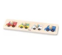 Viga Viga Viga 44535 First puzzles with handles - cars Puzle