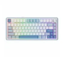 Aula F75 EN White/ Blue/ Purple switch klaviatūra
