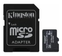 Kingston Industrial Micro SDHC 8GB + SD Adapter atmiņas karte