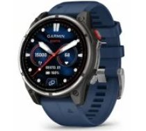 Garmin Quatix 8 Pro 47mm Black/ Blue 010-03198-51 viedpulkstenis