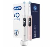 Oral-B iO6 Series Duo White/ Pink Sand zobu birste