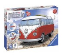 Ravensburger 3D Volkswagen T1 White-red 162 pcs. Puzle