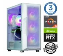 INTOP Ryzen 5 5500 16GB 250SSD M.2 NVME RTX3050 6GB no-OS White dators