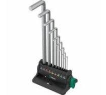 Wera Wera 950/ 9 Hex-Plus 8 L-key set, 9 pieces, screwdriver (chrome, with r Skrūvgriezis