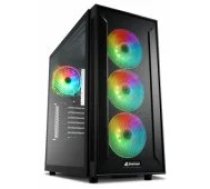 Sharkoon TG6M RGB ATX Black datoru korpuss