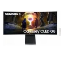 Samsung Odyssey G8 LS34DG850SUXEN 34" OLED 21:9 Silver monitors