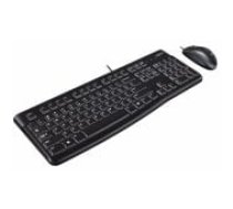 Logitech MK120 desktop set black US layout klaviatūra