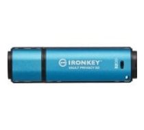 Kingston 32GB IronKey Vault Privacy 50 USB 3.2 Blue USB flash