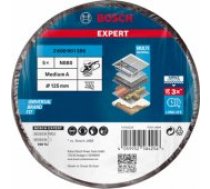 Italeri Bosch Expert fleece disc N880 Medium S, 125mm, sanding sheet (black, 5 Aksesuārs