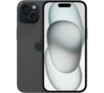 Apple iPhone 15 256GB Black mobilais telefons