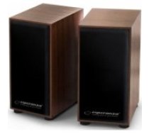 Esperanza Multimedia Stereo Speakers 2.0 Folk Brown datora skaļruņi