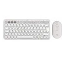 Logitech Pebble 2 Combo (US) White klaviatūra