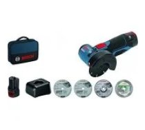 Bosch Powertools Bosch GWS 12V-76, 2x2AH, GAL12V-20 (B) - 06019F200C Slīpmašīna