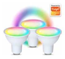Denver "RGB Wi-Fi SPOT LED GU10 (SHL-450)" Multicolor 3 pack Viedā spuldze