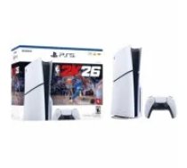 Sony Playstation 5 Blu-ray (Model Group Slim) + NBA 2K26 Bundle spēļu konsole