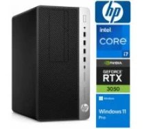 HP ProDesk 600 G4 MT i7-8700 32GB 1SSD M.2 NVME RTX3050 6GB W11Pro ReNew dators