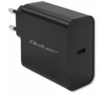 Qoltec 52379 Super Quick PD 65W USB-C Black lādētājs