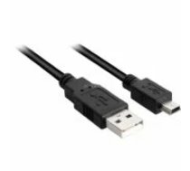 Sharkoon Cable USB 2.0 A-B Mini black 2m vads