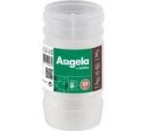 Bolsius Candle Angela white 11x5.5x5.5cm Svece